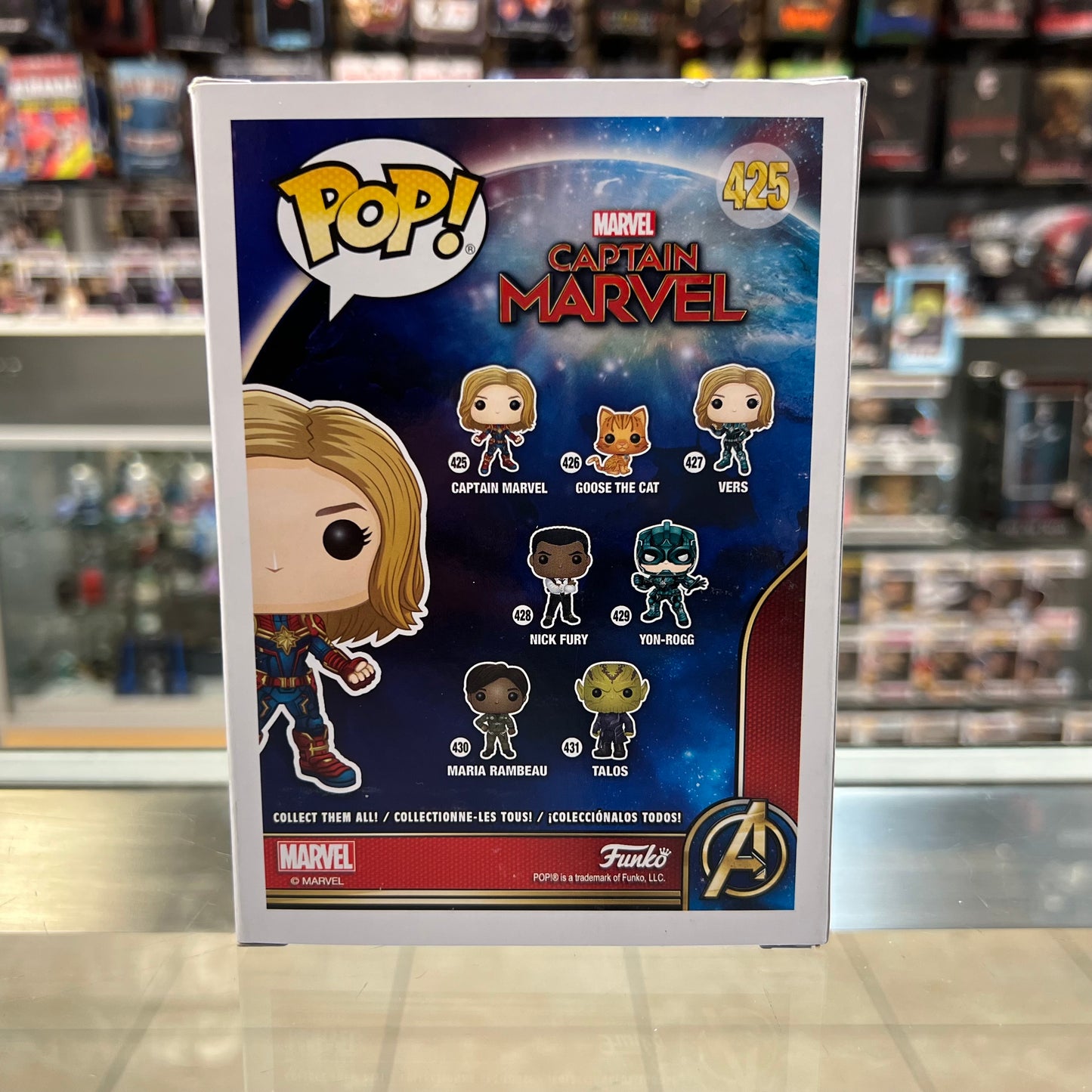 Funko Pop! Marvel - Captain Marvel - Chase - 425
