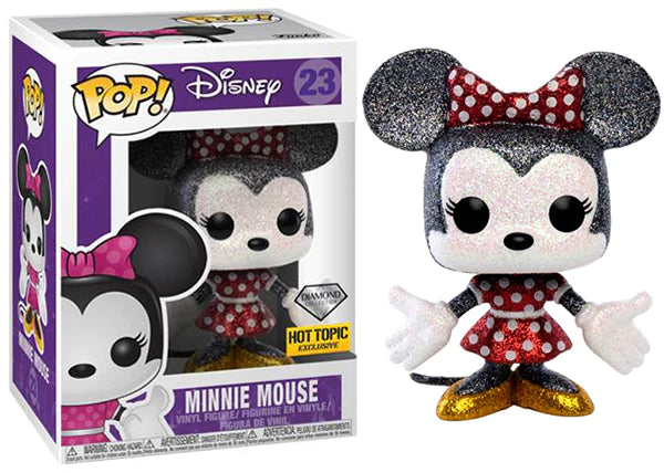 Funko Pop! Disney - Minnie Mouse - Diamond Glitter - Hot Topic - 23