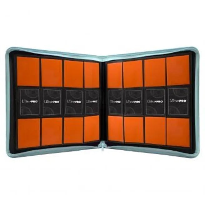 Vivid 12-Pocket Zippered PRO-Binder - Light Blue - Ultra Pro Storage Albums