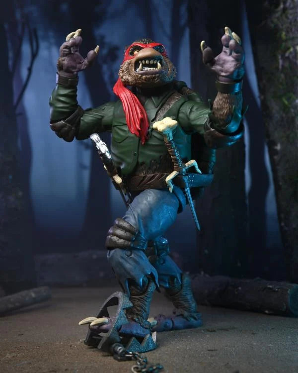 NECA - Universal Monsters x Teenage Mutant Ninja Turtles Ultimate Raphael as Wolfman