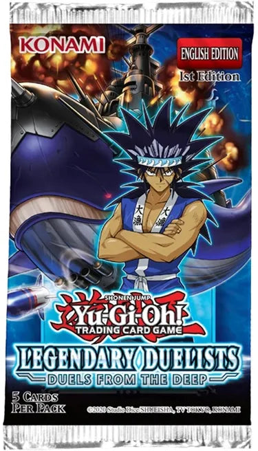 yugioh booster box legendary duelist Legendary Duelists Duels From the Deep Booster Pack