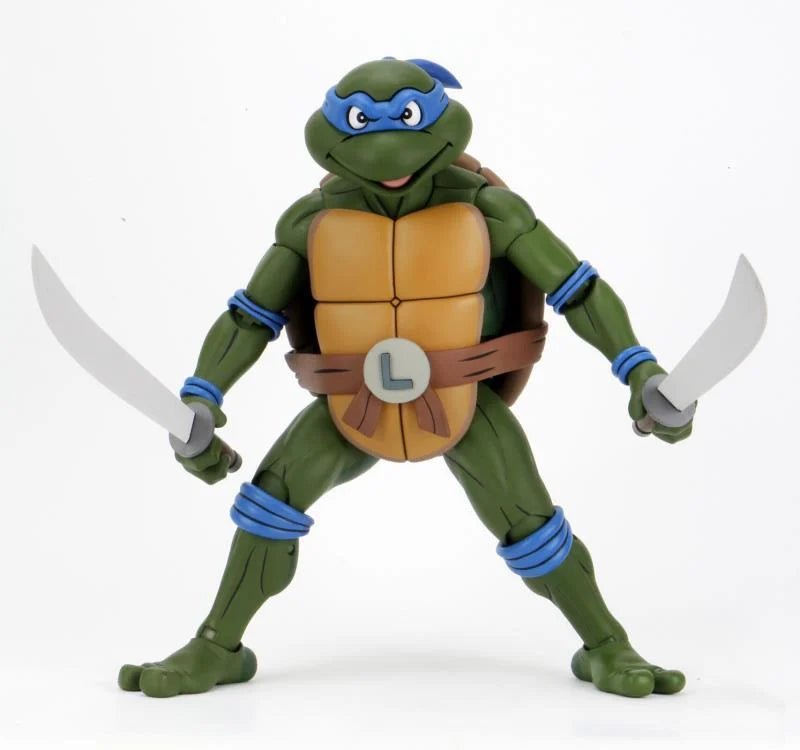 NECA - Teenage Mutant Ninja Turtles - (Animated Series) - Leonardo - 1/4 Scale Figure