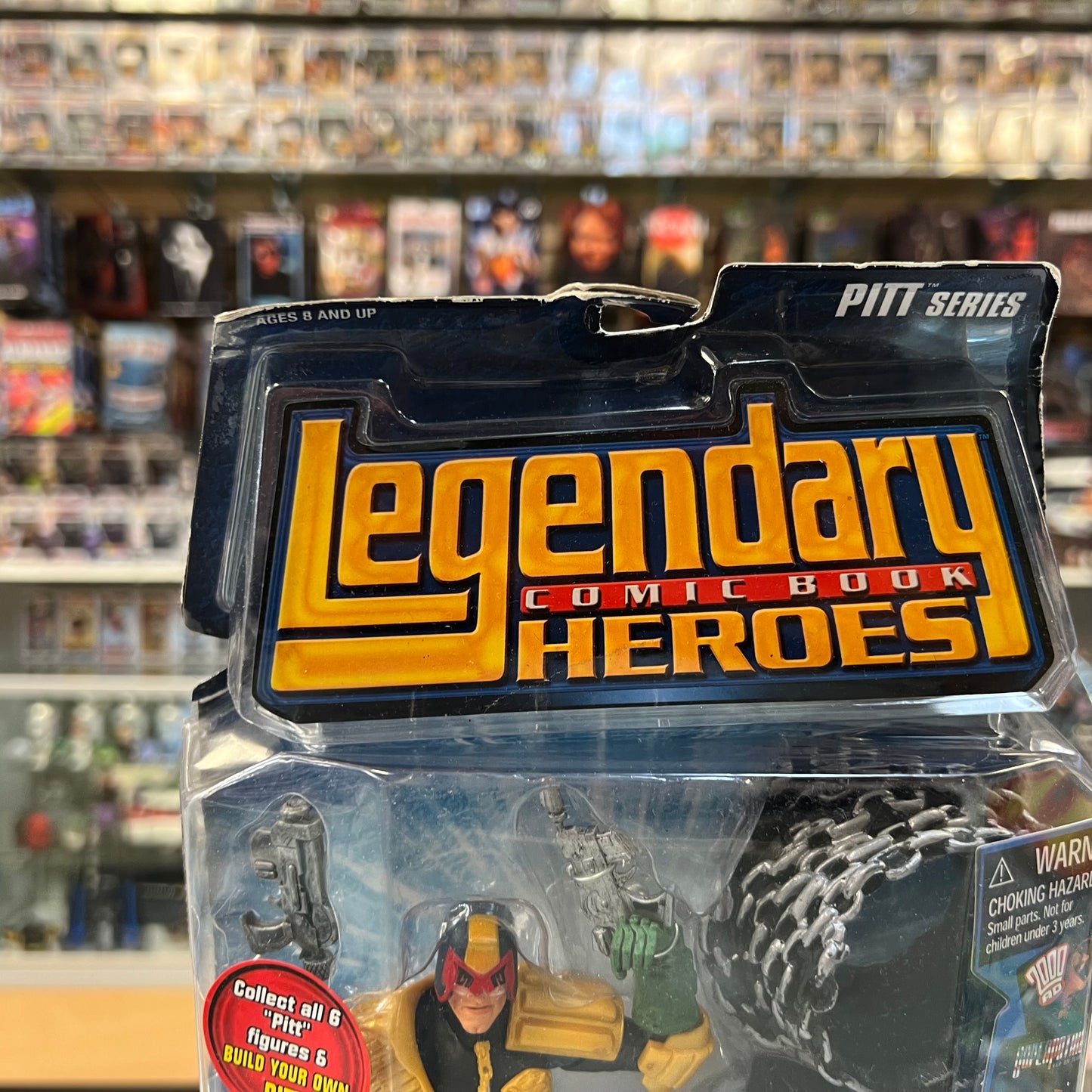 Legendary Comic Book Heroes - Judge Dredd - Pitt Series (2007) - Action Figure