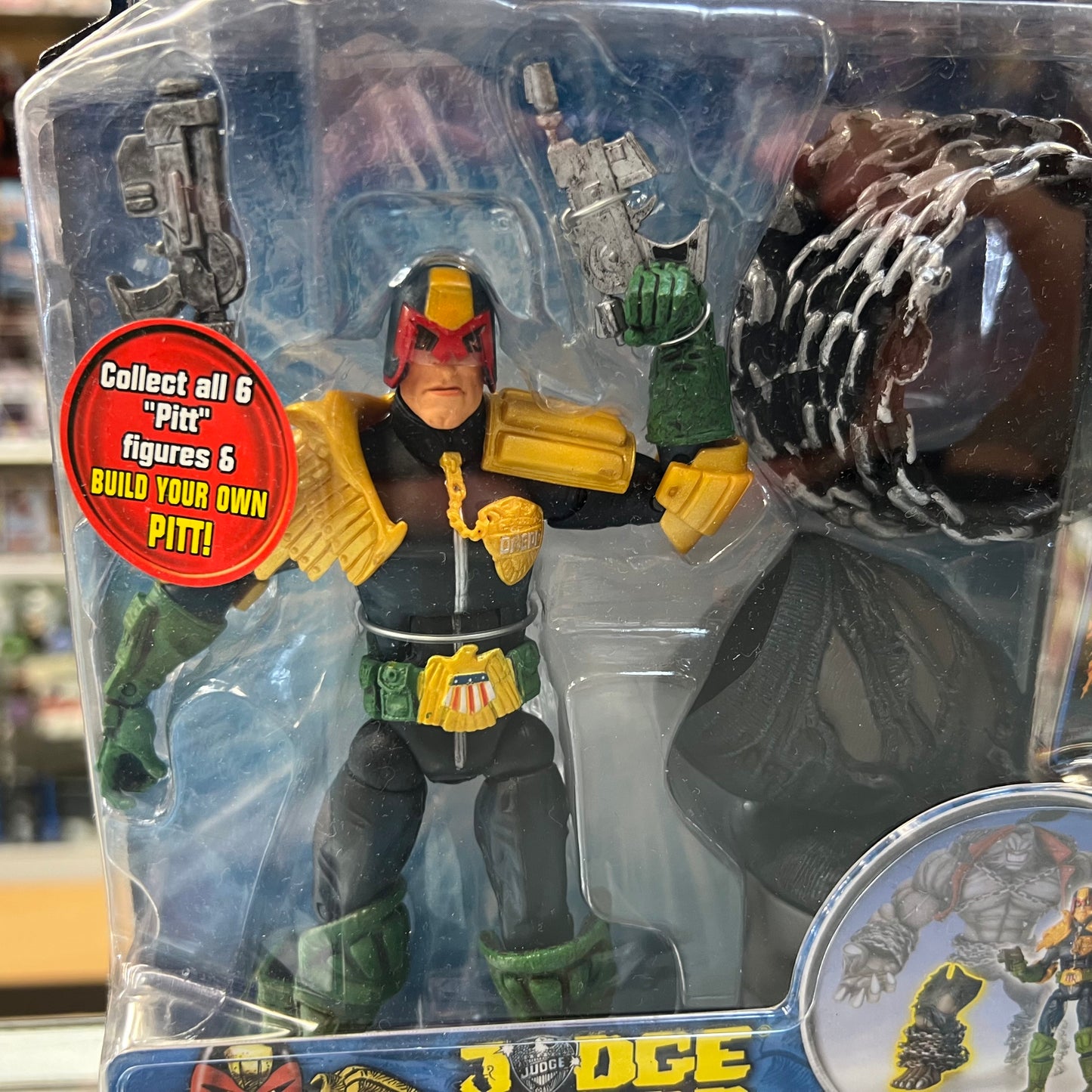 Legendary Comic Book Heroes - Judge Dredd - Pitt Series (2007) - Action Figure