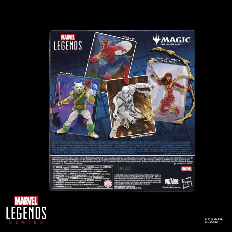 Marvel Legends Spider-Man Action Figure with Exclusive Magic: The Gathering Card