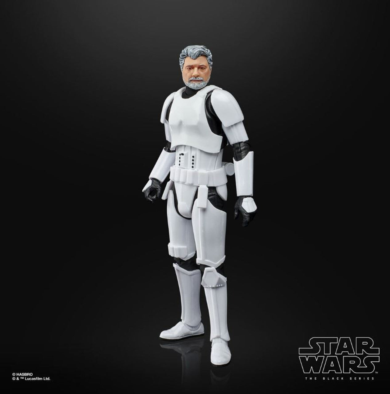 Star Wars 50th Anniversary 6 Inch Action Figure Special Edition - George Lucas in Stormtrooper Disguise