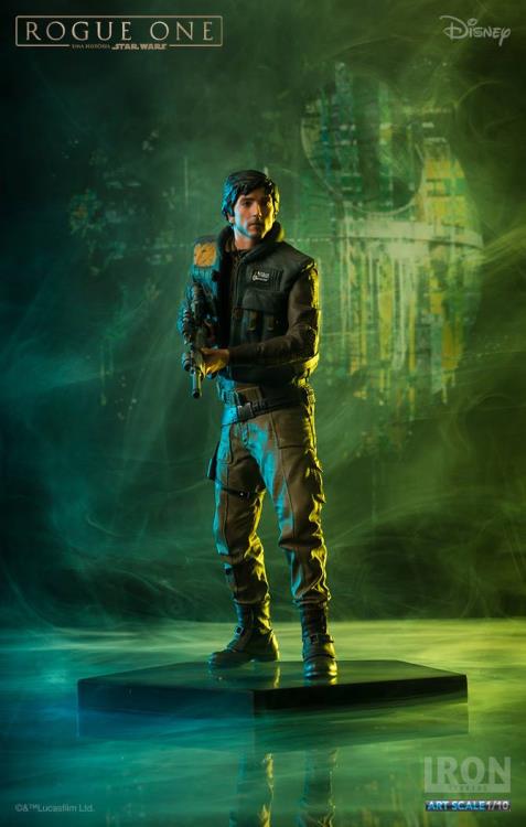 Star Wars - Cassian 1/10 Scale Polystone Statue - Iron Studios - (OPEN BOX)