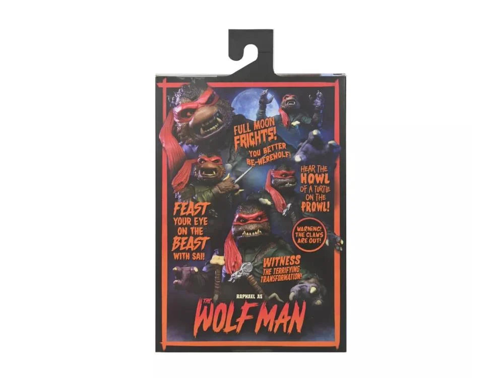 NECA - Universal Monsters x Teenage Mutant Ninja Turtles Ultimate Raphael as Wolfman