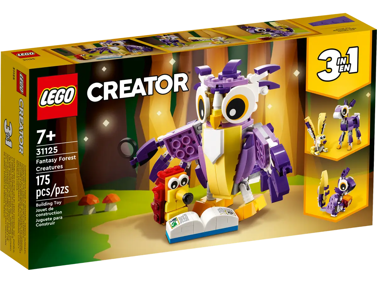 LEGO Creator - Fantasy Forest Creatures - 31125 (RETIRED)