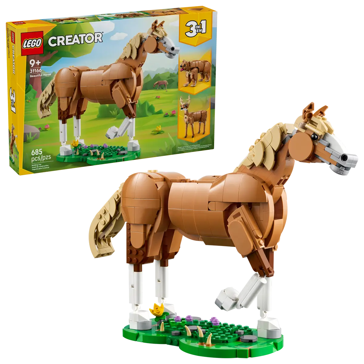 LEGO 3 IN 1 CREATOR - Beautiful Horse - 31166