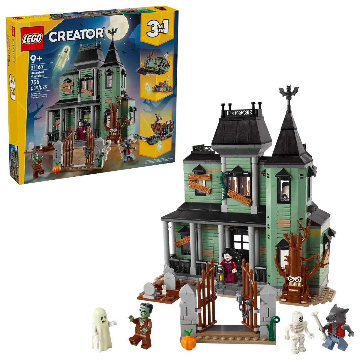 LEGO 3 IN 1 CREATOR - Haunted Mansion - 31167