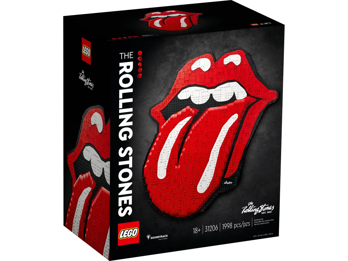 LEGO - The Rolling Stones - Art - (Tongue) - 31206