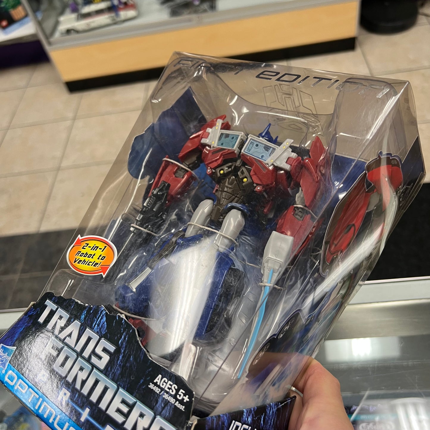 Transformers - First Edition - Optimus Prime 001 -- SEE PHOTOS