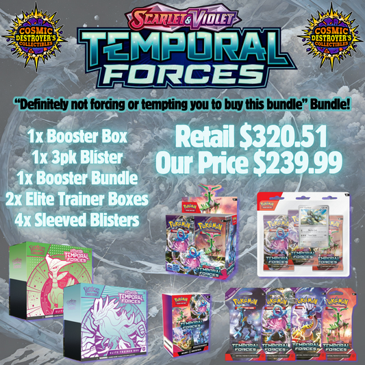 Pokémon - Temporal Forces - “Definitely not forcing or tempting you to buy this bundle” Bundle! - SV05