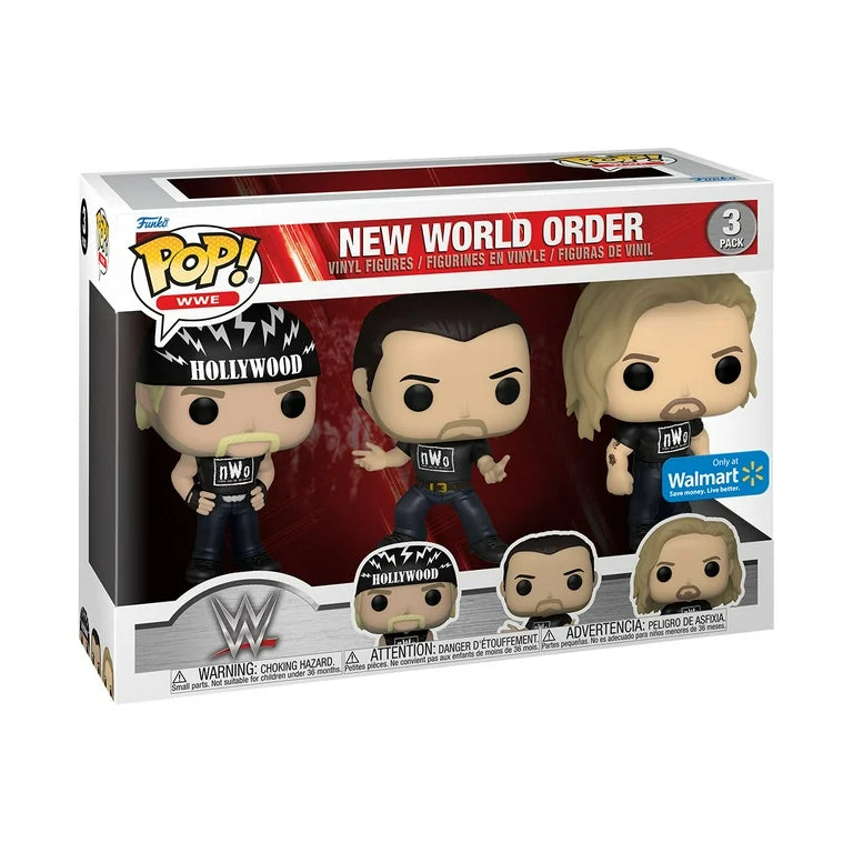 Funko Pop! WWE - New World Order - 3-pack - Walmart Exclusive