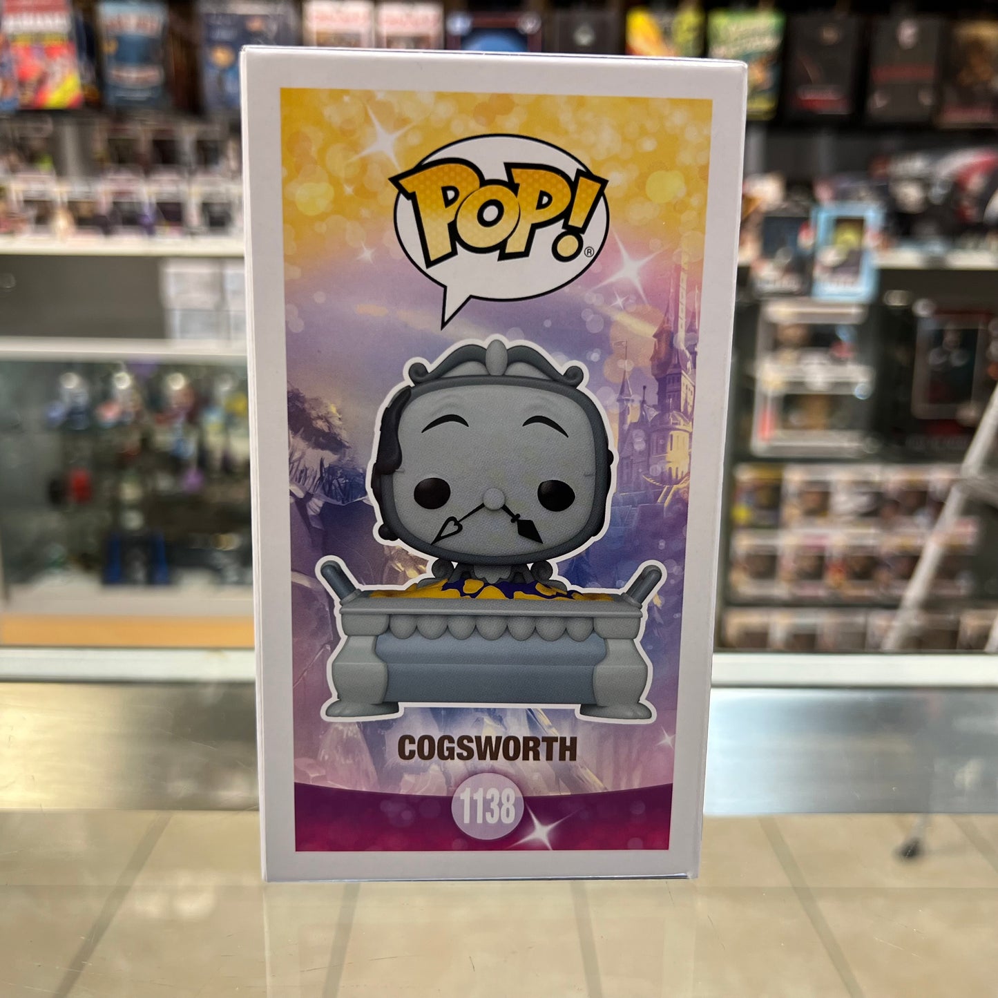 Funko Pop! Disney - Beauty and the Beast - Cogsworth - Chase - 1138
