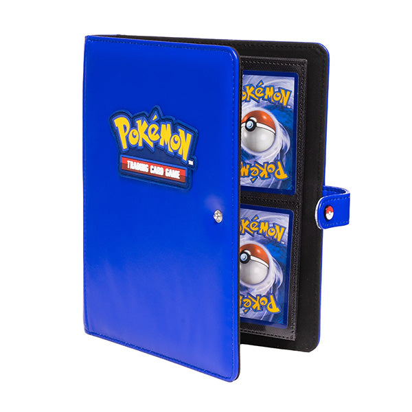 Binder: Premium Snap 4-Pocket Pokémon - Blue
