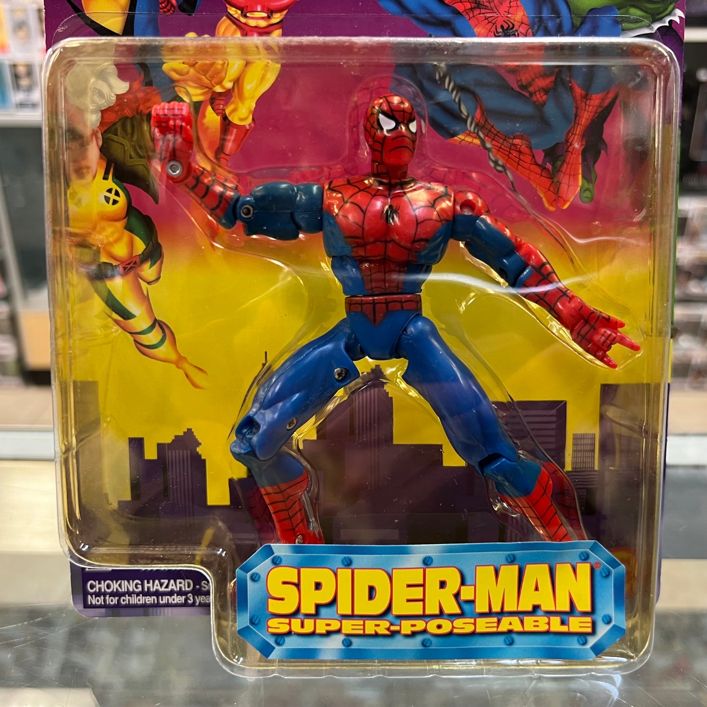Toybiz Marvel Super Heroes - Spider-Man Super-Poseable - 1997