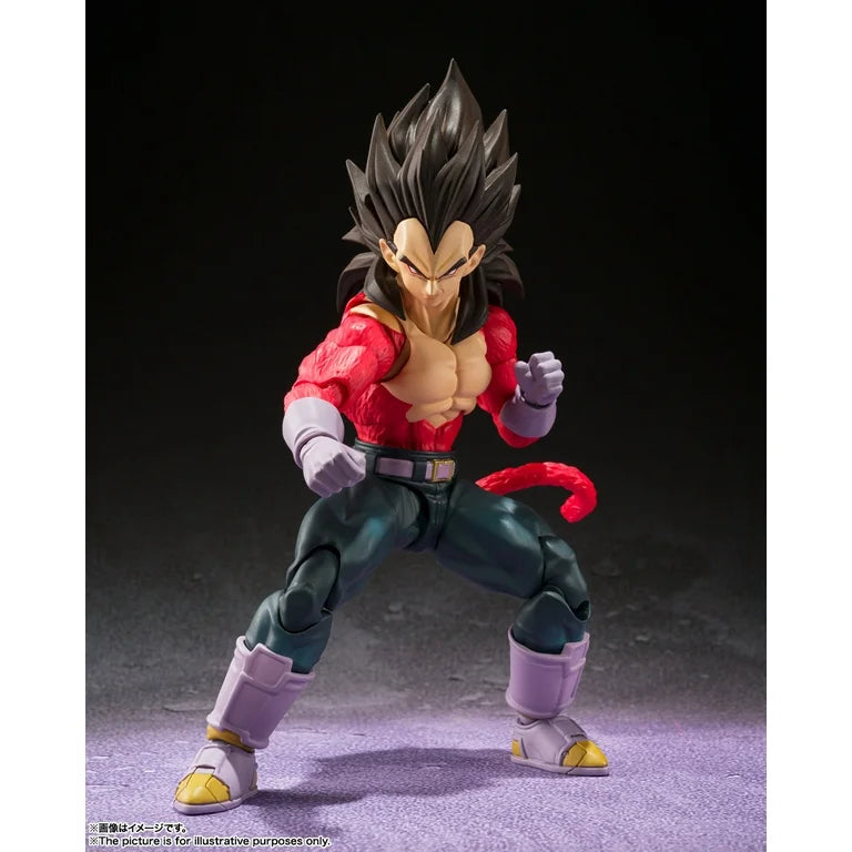 S.H.Figuarts - Dragon Ball GT - Super Saiyan 4 Vegeta Action Figure (OPEN BOX)