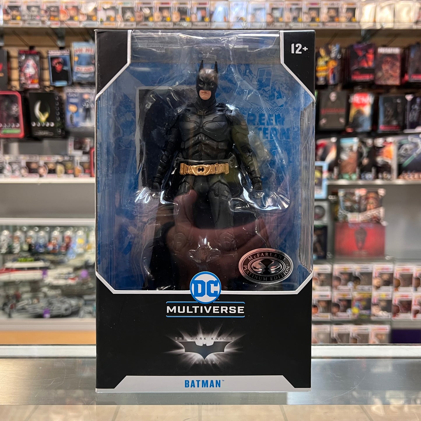 Batman (Hong Kong Sky Dive: The Dark Knight) 7" Figure - Platinum Edition