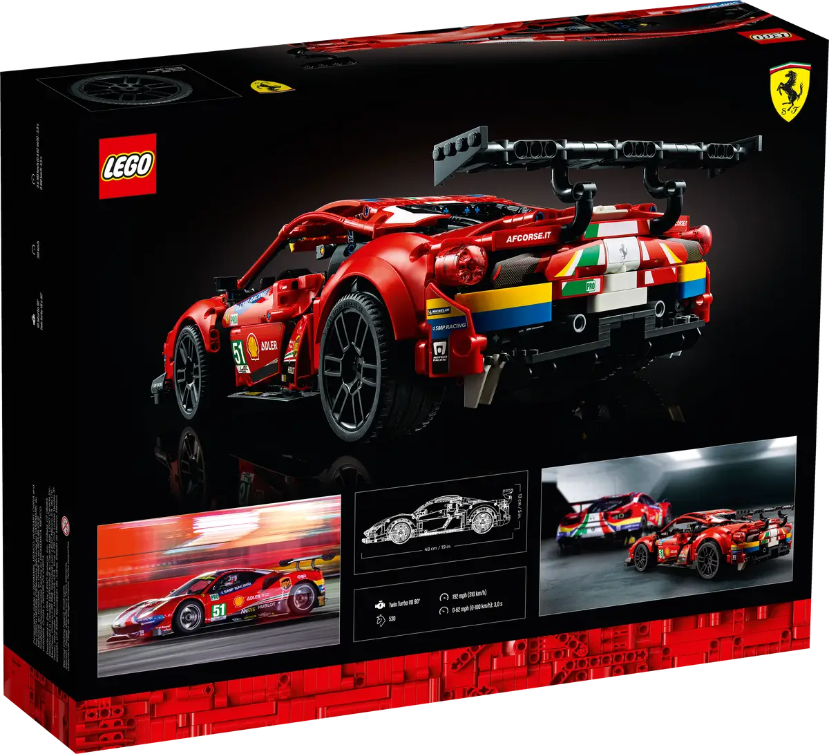 LEGO - Technic - Ferrari 488 GTE AF Course #51 - 42125