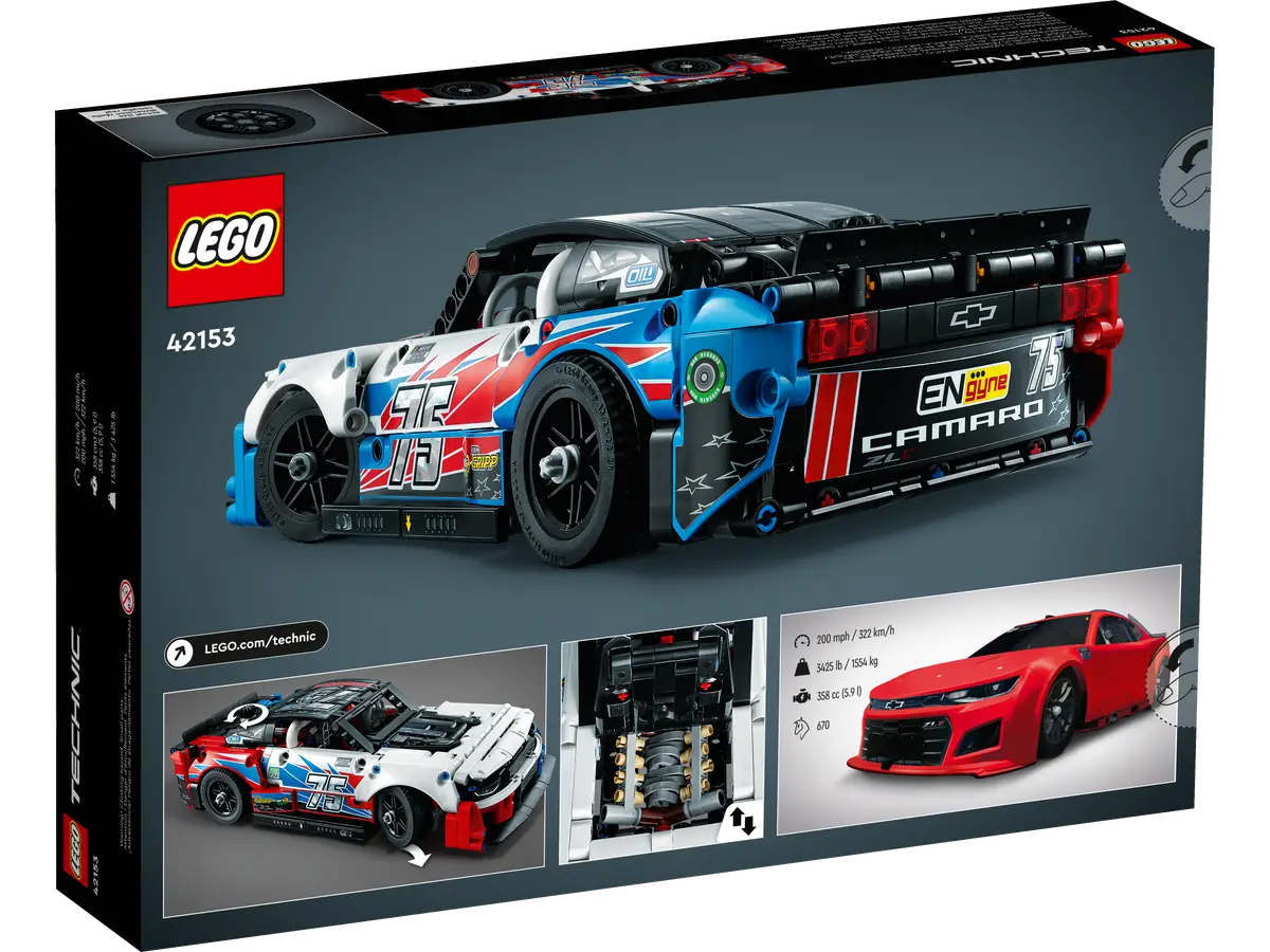 LEGO - NASCAR® Next Gen Chevrolet Camaro ZL1 - 42153