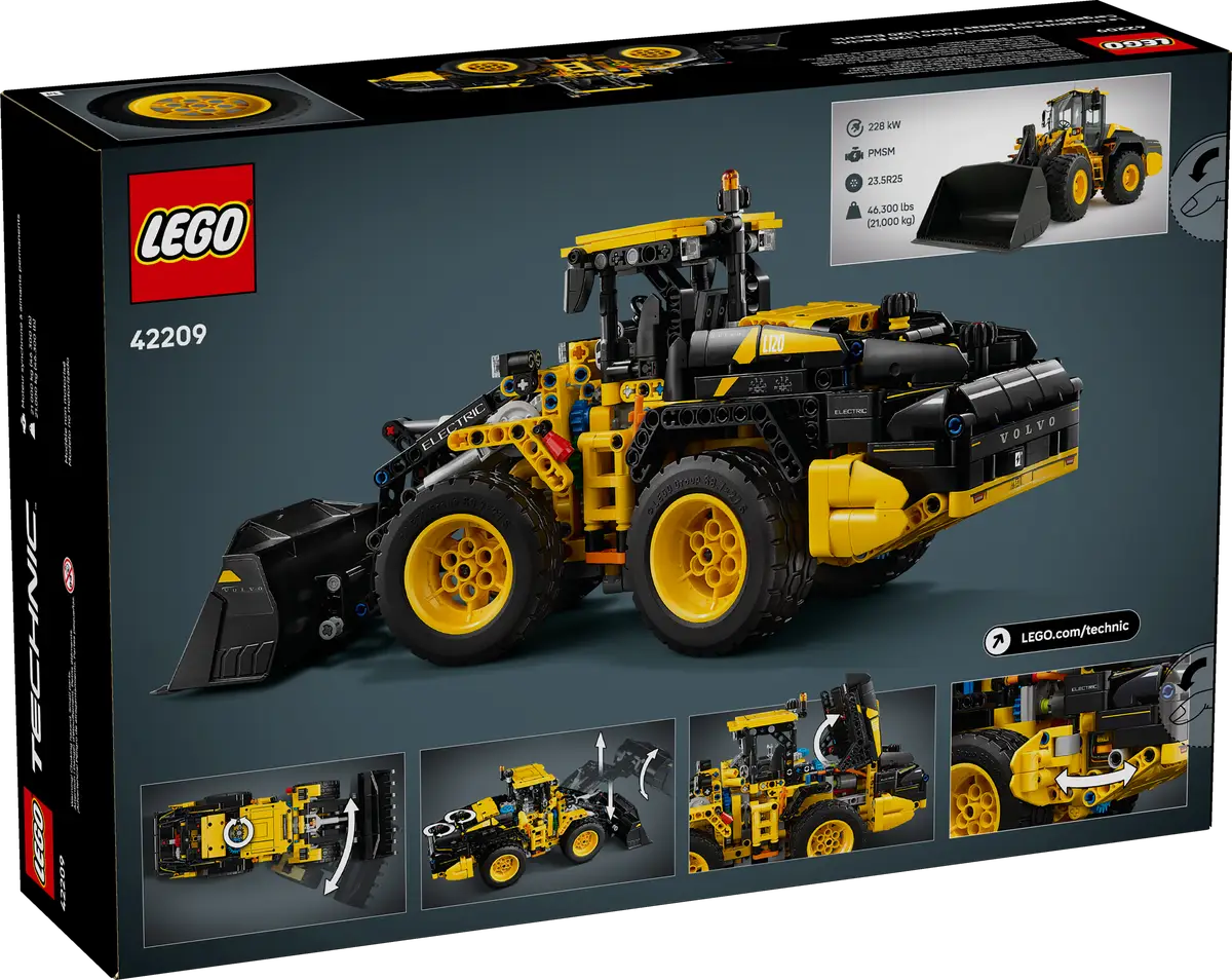 LEGO TECHNIC - Volvo L120 Electric Wheel Loader - 42209