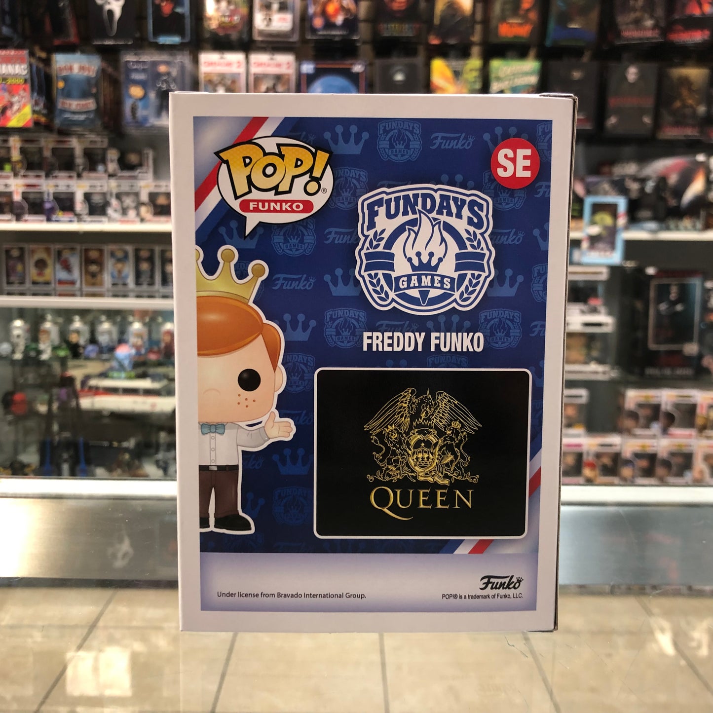 Funko Pop! Freddy Funko as Freddie Mercury - Box of Fun 3000pc (2021)