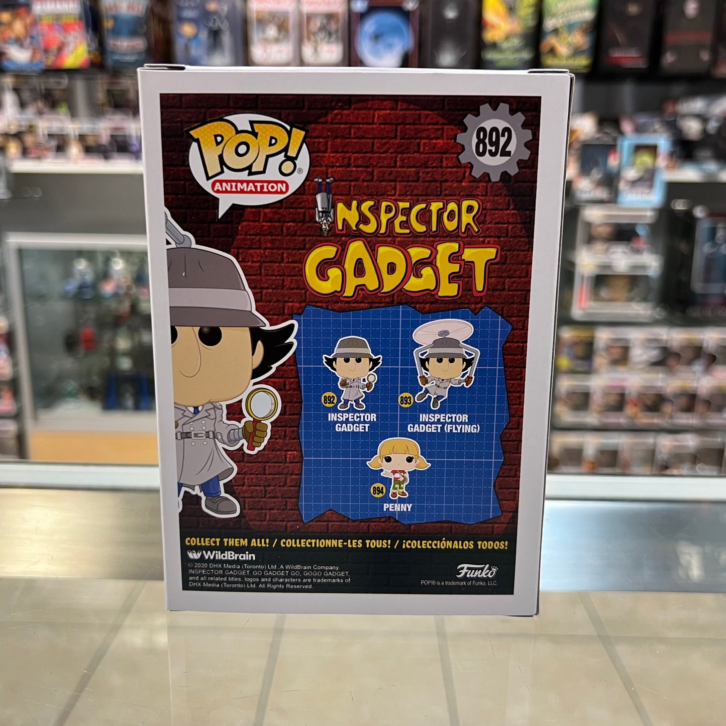 Funko Pop! Animation - Inspector Gadget - Chase - 892