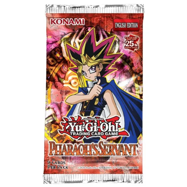 Yu-Gi-Oh! - Pharaoh's Servant Booster Pack (25th Anniversary Edition) - Pharaoh's Servant (25th Anniversary Edition) (PSV-EN)