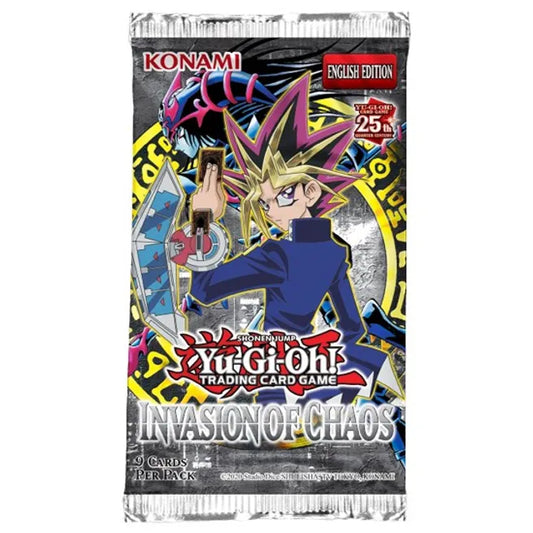Yu-Gi-Oh! - Invasion of Chaos Booster Pack (25th Anniversary Edition) - Invasion of Chaos (25th Anniversary Edition) (IOC-EN)