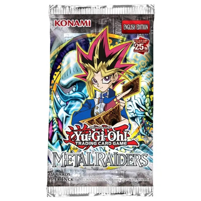 Yu-Gi-Oh! - Metal Raiders Booster Pack (25th Anniversary Edition) - Metal Raiders (25th Anniversary Edition) (MRD-EN)