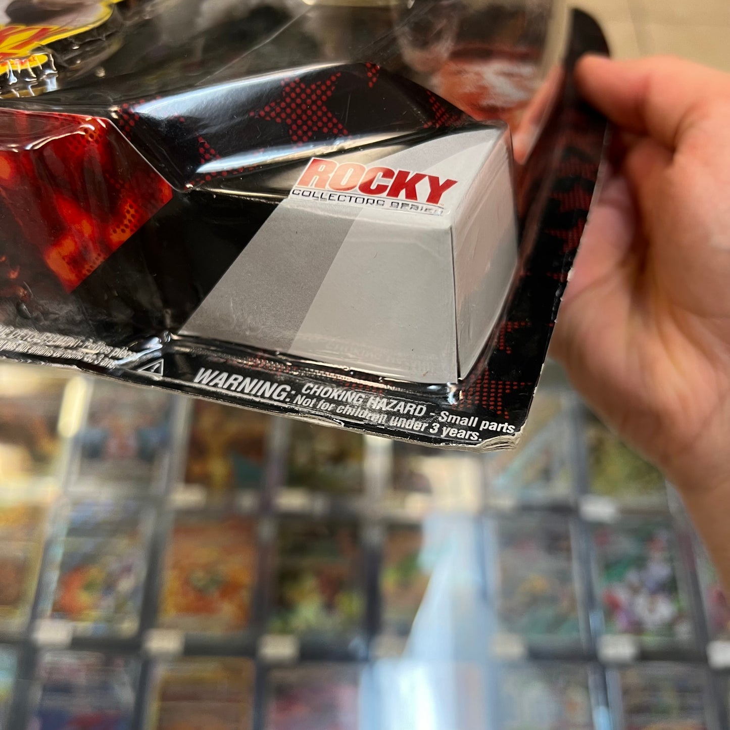 Rocky IV Movie Rocky Balboa Training Gear - 1 of 500 Flocked Beard Jakks Pacific Toys (2007)