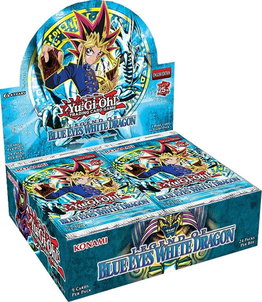 Yu-Gi-Oh! - Legend of Blue Eyes White Dragon Booster Box (25th Anniversary Edition) - Legend of Blue Eyes White Dragon (25th Anniversary Edition) (LOB-EN)