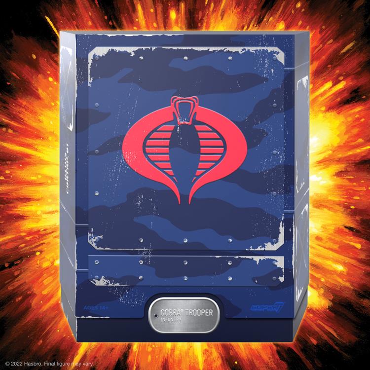 SUPER7 - G.I. Joe Ultimates - Cobra Trooper (Infantry) - Action Figure - Without Shipper