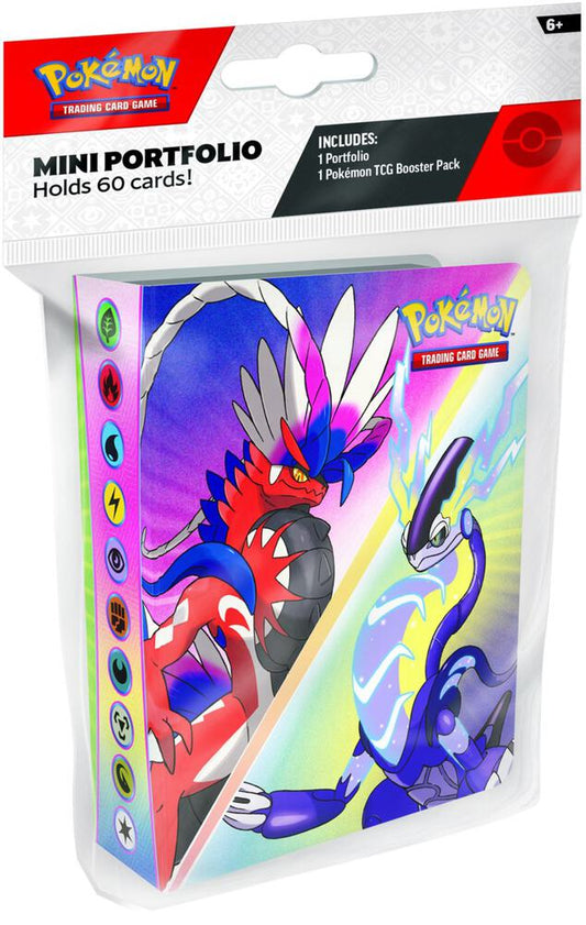 Pokémon TCG: Scarlet & Violet Mini Portfolio (12x Sealed Display)