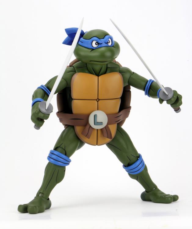 NECA - Teenage Mutant Ninja Turtles - (Animated Series) - Leonardo - 1/4 Scale Figure