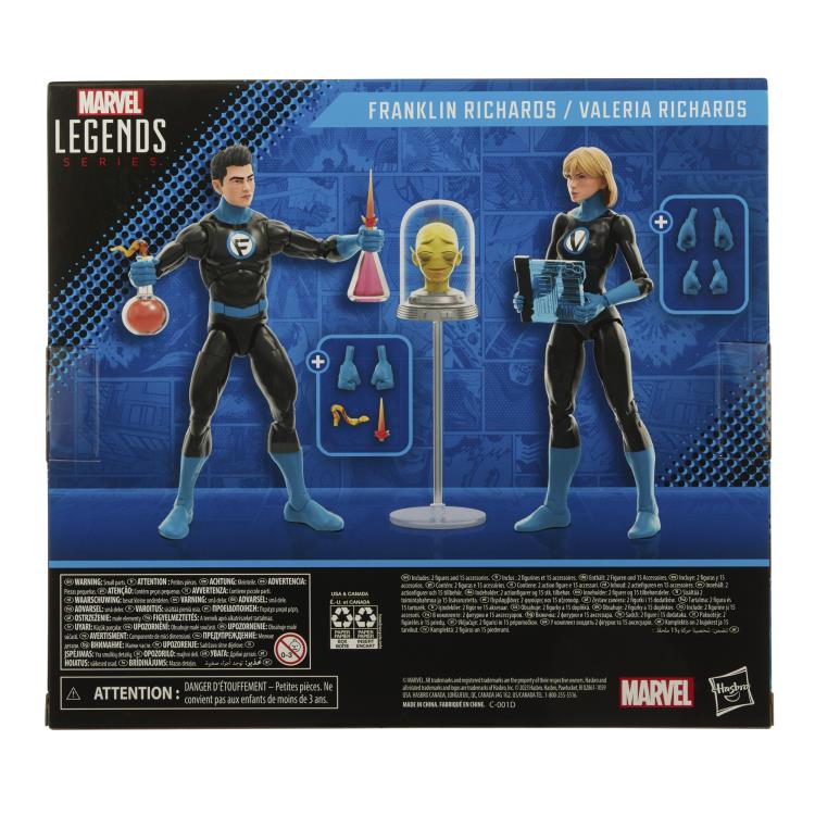 Marvel Legends Series - Fantastic Four - Franklin and Valeria Richards Action Figure Two-Pack