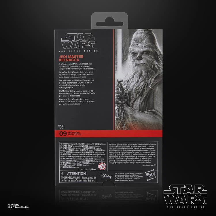 Star Wars: The Black Series - The Acolyte - Jedi Master Kelnacca - 6" Deluxe Action Figure