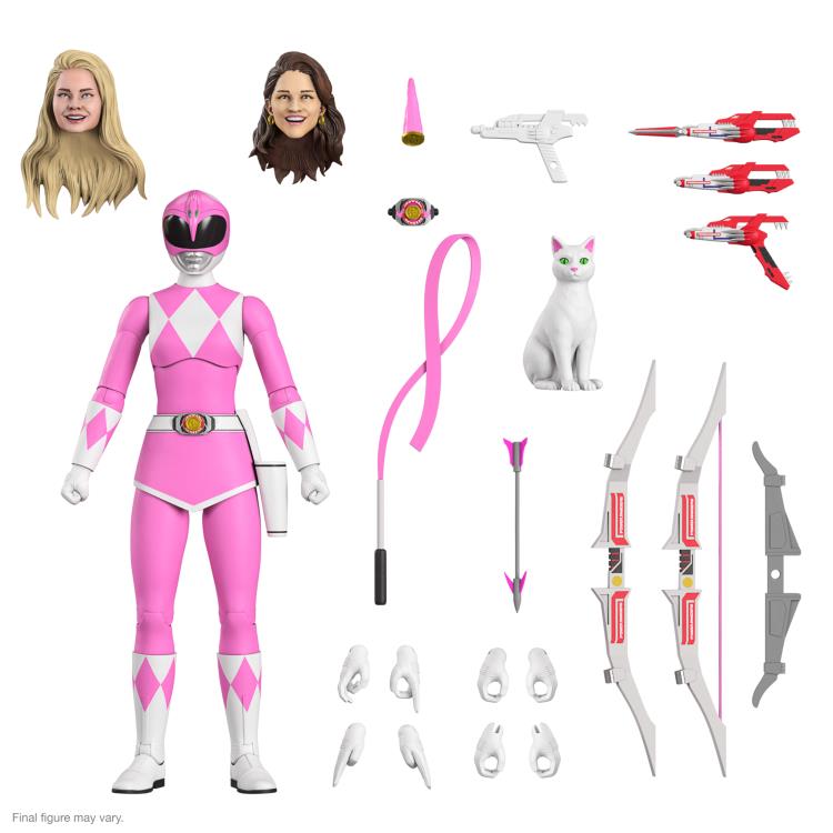 Super7 - Mighty Morphin Power Rangers Ultimates! Pink Ranger Figure