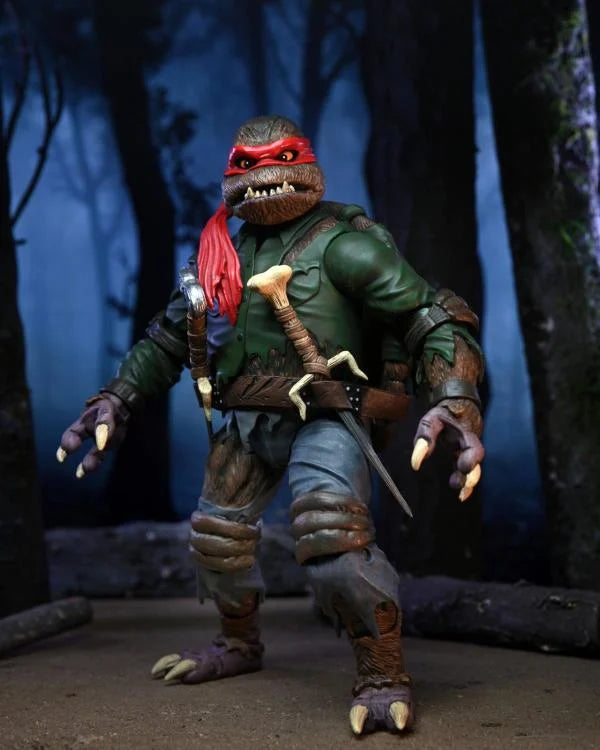 NECA - Universal Monsters x Teenage Mutant Ninja Turtles Ultimate Raphael as Wolfman
