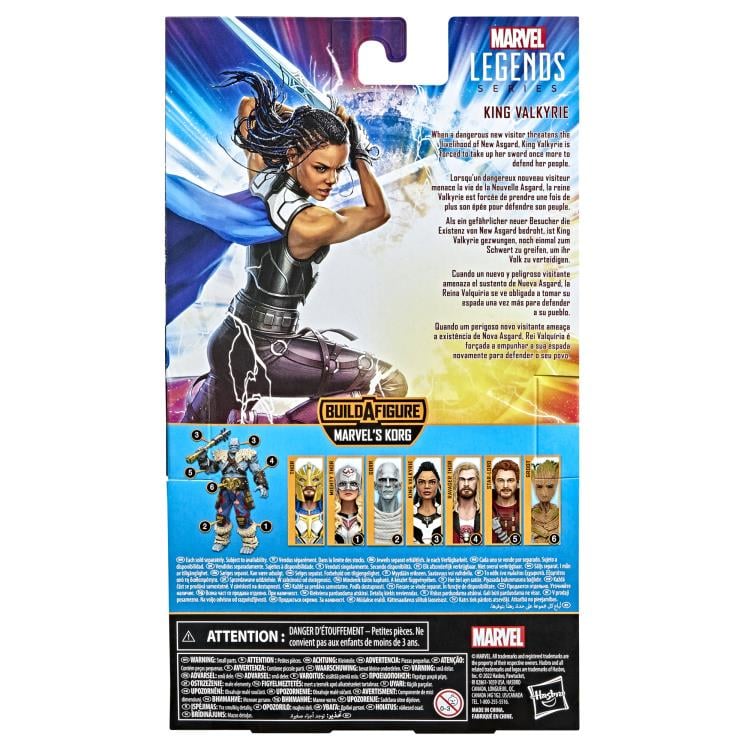 Marvel Legends - Thor Love and Thunder - King Valkyrie - Korg BAF