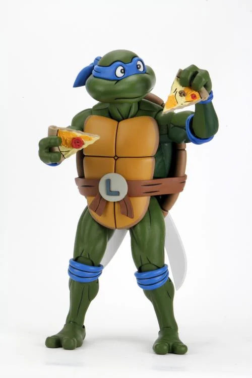 NECA - Teenage Mutant Ninja Turtles - (Animated Series) - Leonardo - 1/4 Scale Figure
