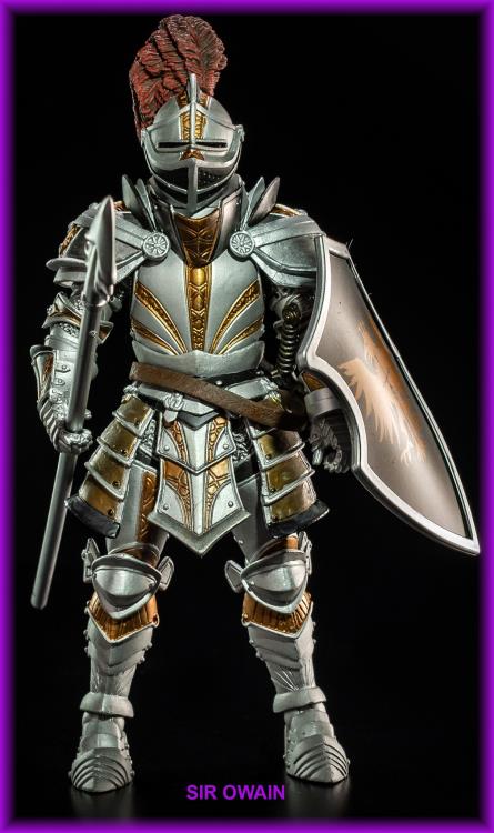 Mythic Legions: All-Stars Sir Owain (Order of Eathyron) Figure