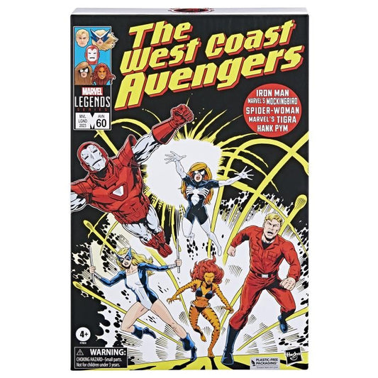 Marvel Legends - West Coast Avengers - Exclusive Action Figure Five-Pack