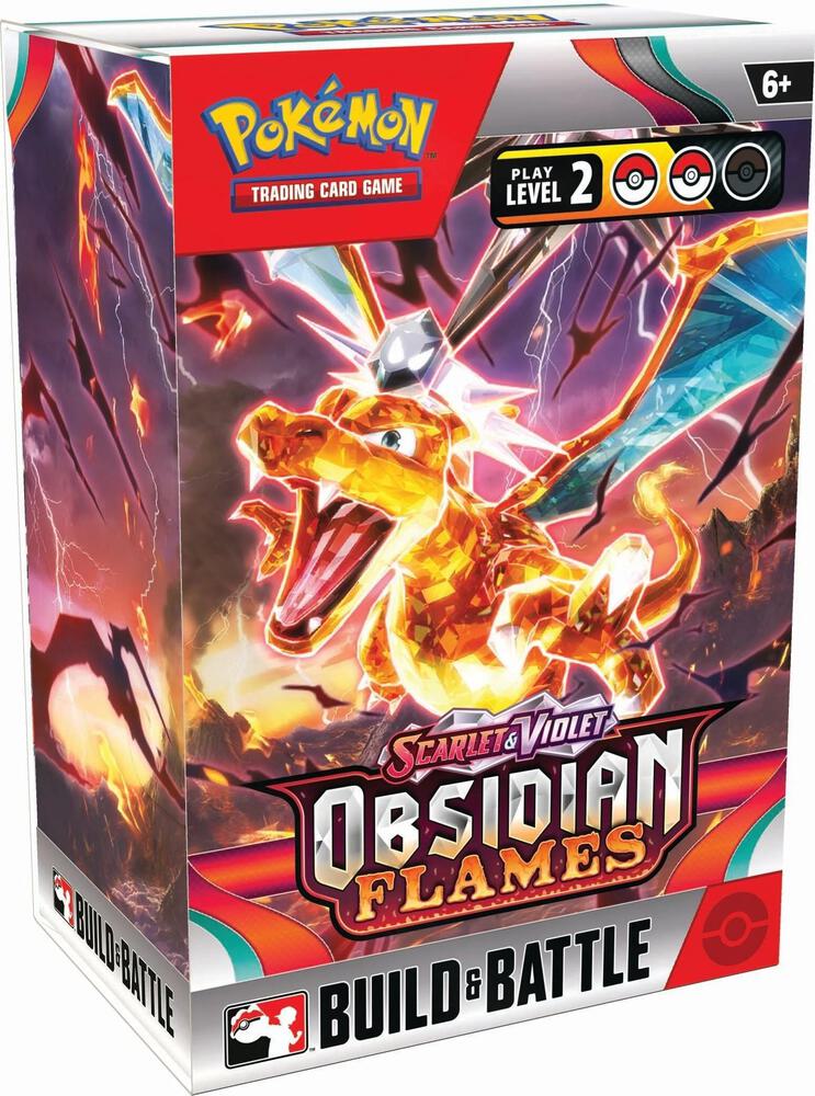 Pokémon TCG: Obsidian Flames Build & Battle Box - SV03: Obsidian Flames (OBF)