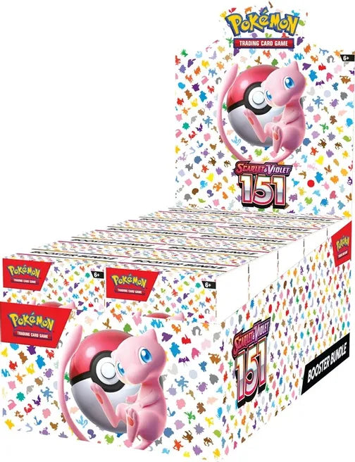 Pokémon 151 - 151 Booster Bundle Display - SV: Scarlet and Violet 151 (MEW)