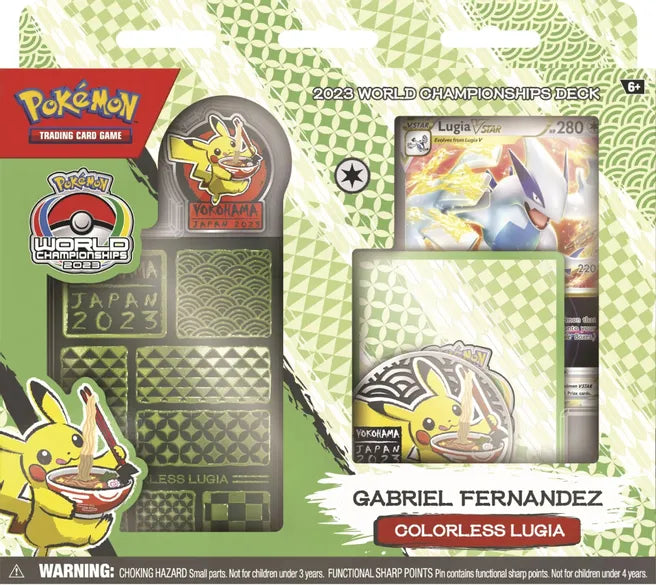Pokémon - 2023 World Championship Deck: - World Championship Decks (WCD) (YOU CHOOSE)