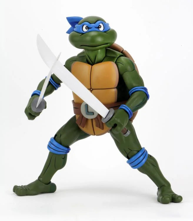 NECA - Teenage Mutant Ninja Turtles - (Animated Series) - Leonardo - 1/4 Scale Figure