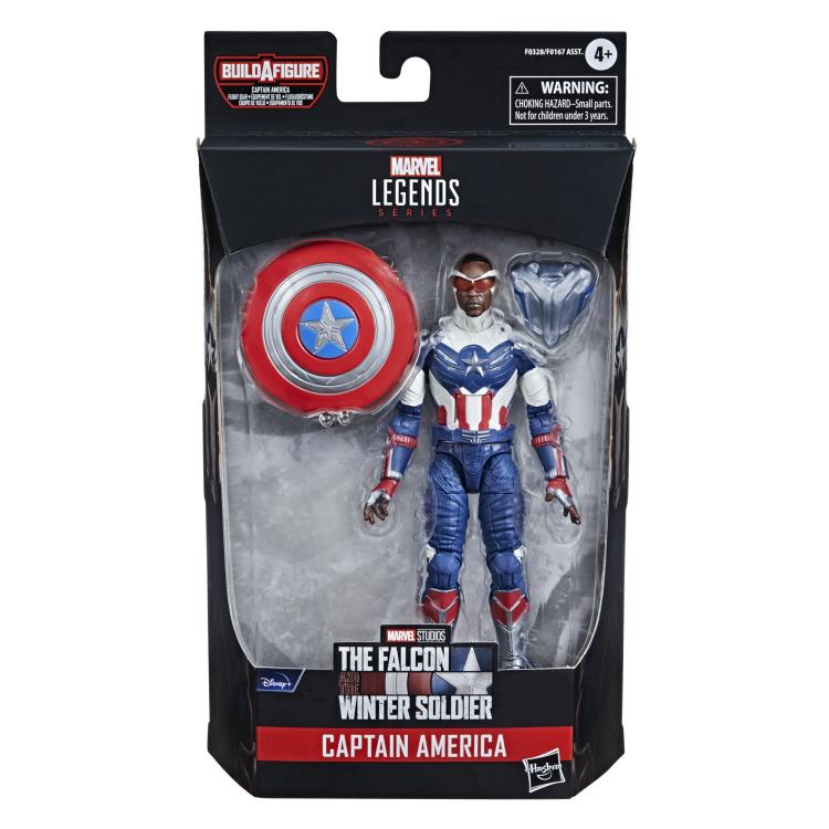 The Falcon and the Winter Soldier Marvel Legends Captain America (Captain America Flight Gear BAF)